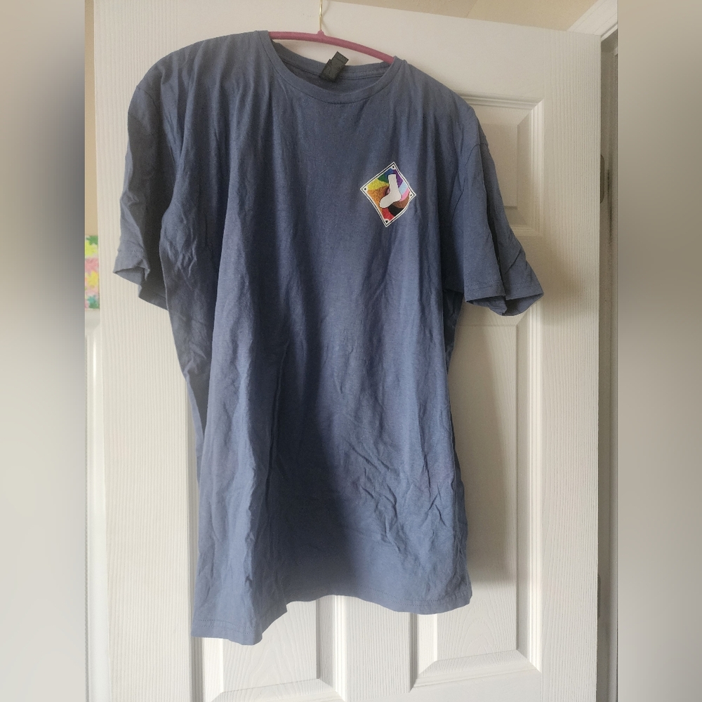White Sox Rainbow Blue Short Sleeve Tee Casual Crew